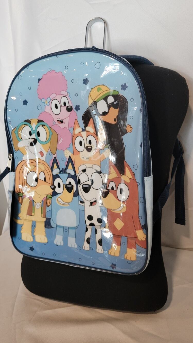 Bluey Kids Backpack Fast Forward BFCY17AJ New With Tags School Book Bag